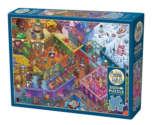 Dungeon Run - 500 Piece - Cobble Hill Puzzle