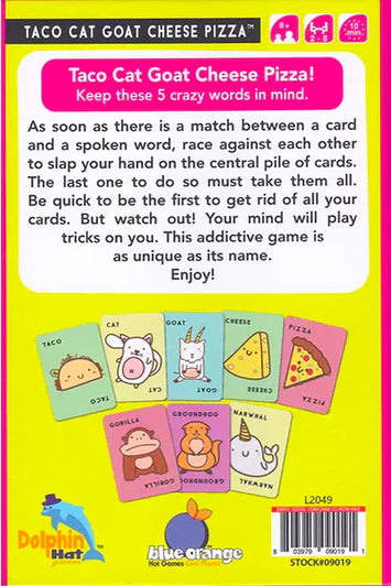 Taco, Cat, Goat, Cheese, Pizza - game