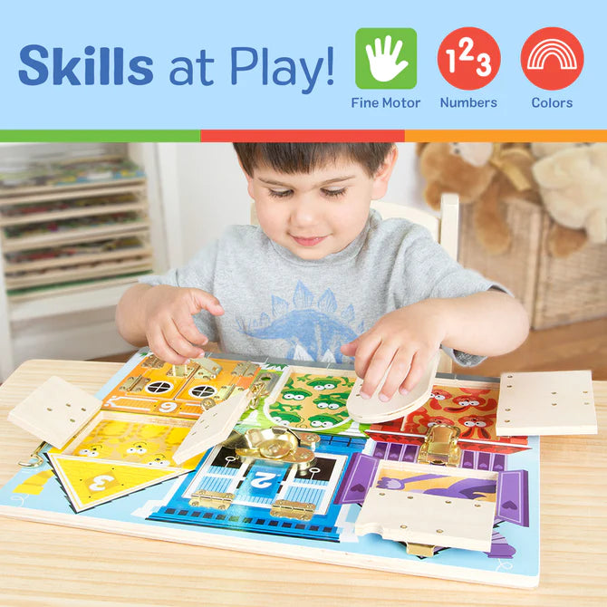 Latches Board - Wooden - Melissa & Doug