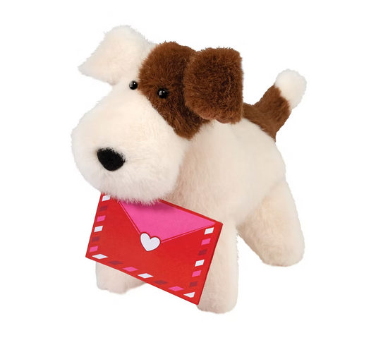 Tammy Dog with Valentine - Muzzle - Douglas Plush