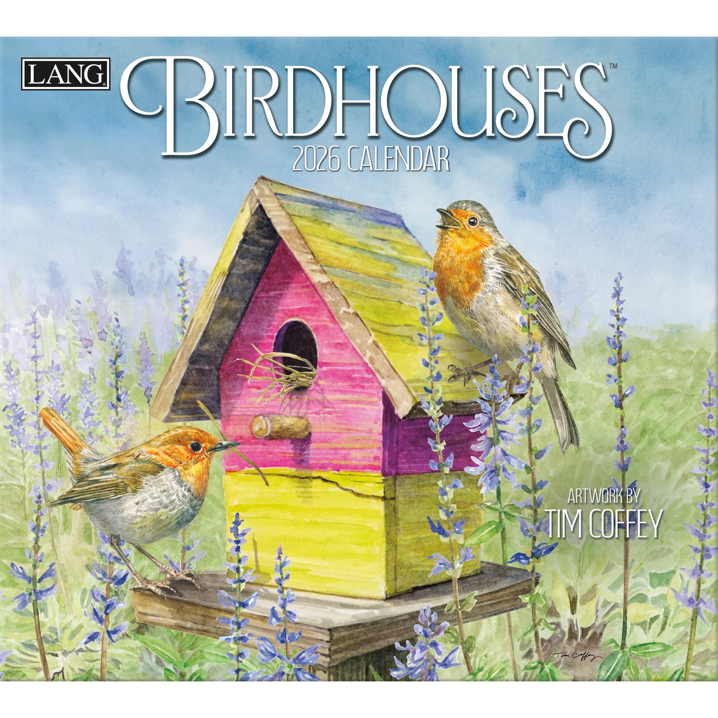 Lang Calendar - Birdhouses - Tim Coffey