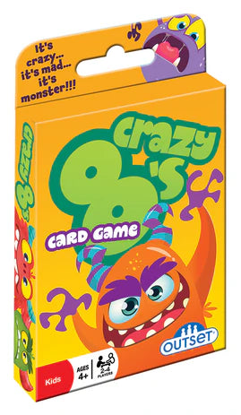 Crazy 8's - It's Crazy... It's Mad... It's Monster!!! - Card Game