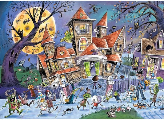 Haunted House - Family Pieces - 350 piece Cobble Hill Puzzle