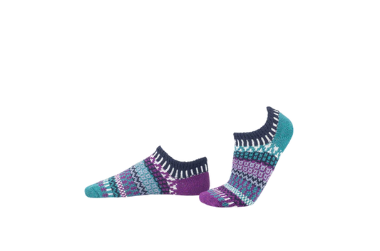 Moonstone - Large - Mismatched Ankle Socks - Solmate Socks