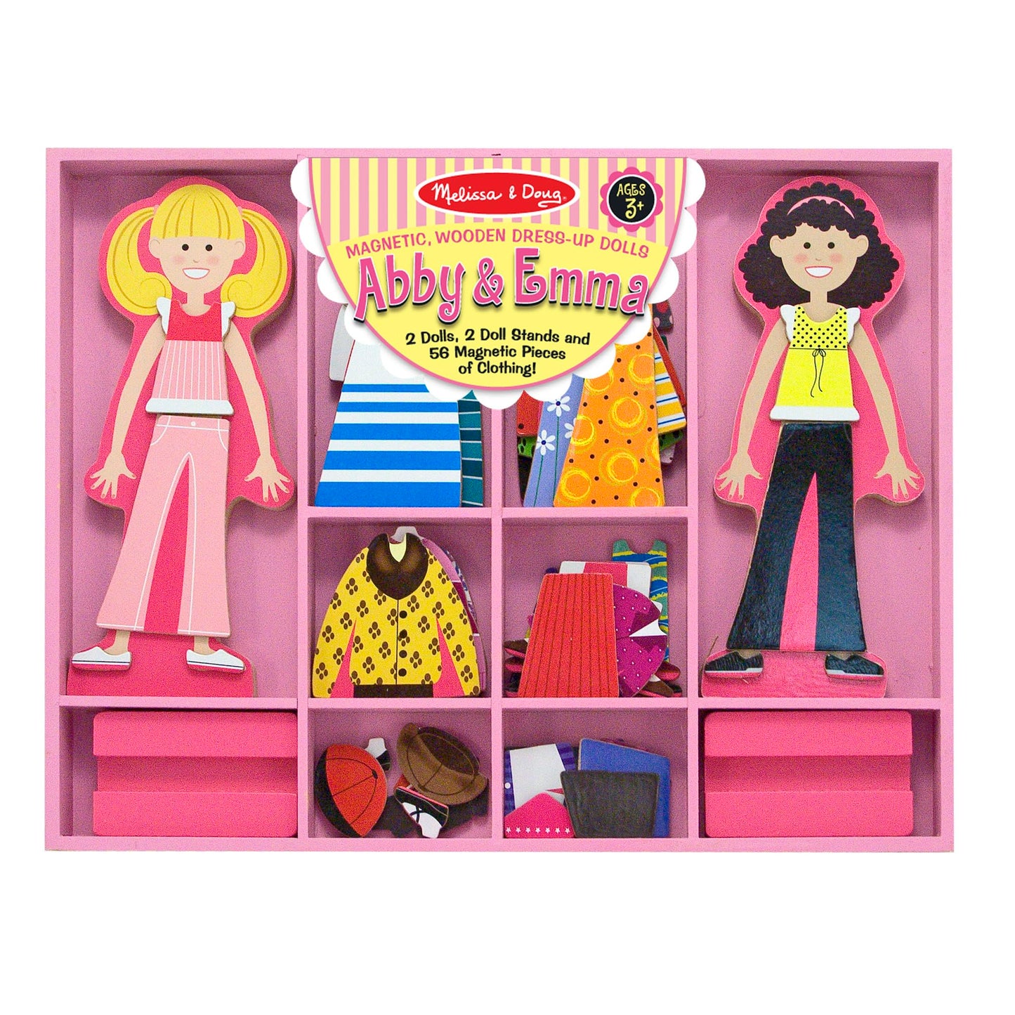 Magnetic Dress Up - Abby & Emma - Melissa & Doug