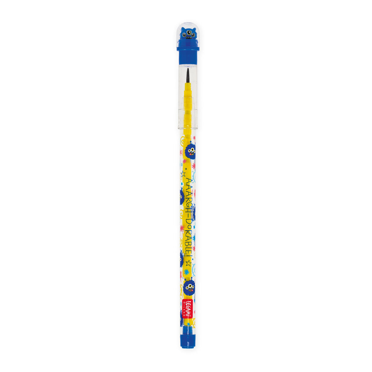Take a Tip - Monster Stackable Pencil with Eraser - Legami