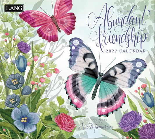 Lang Calendar - Abundant Friendship - Nicole Tamarin