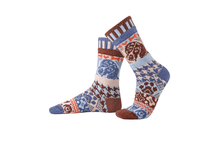 Dog - Small - Mismatched Crew Socks - Solmate Socks