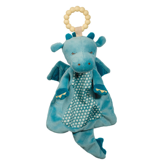 Demitri Dragon - Teether Blanket - Lil' Sshlumpie - 13 inch - Douglas Baby