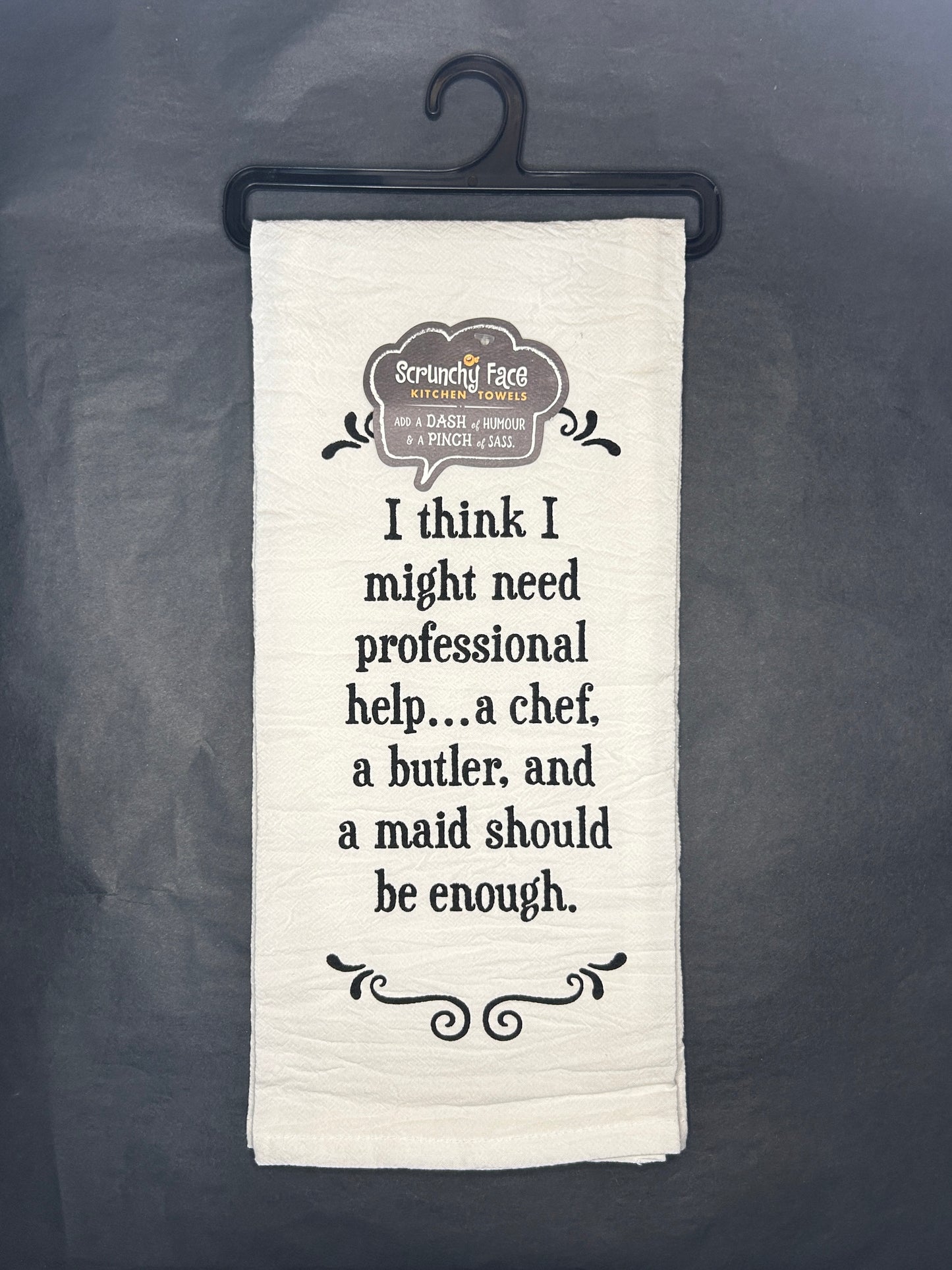Kitchen Towel - Professional Help - 100% Cotton