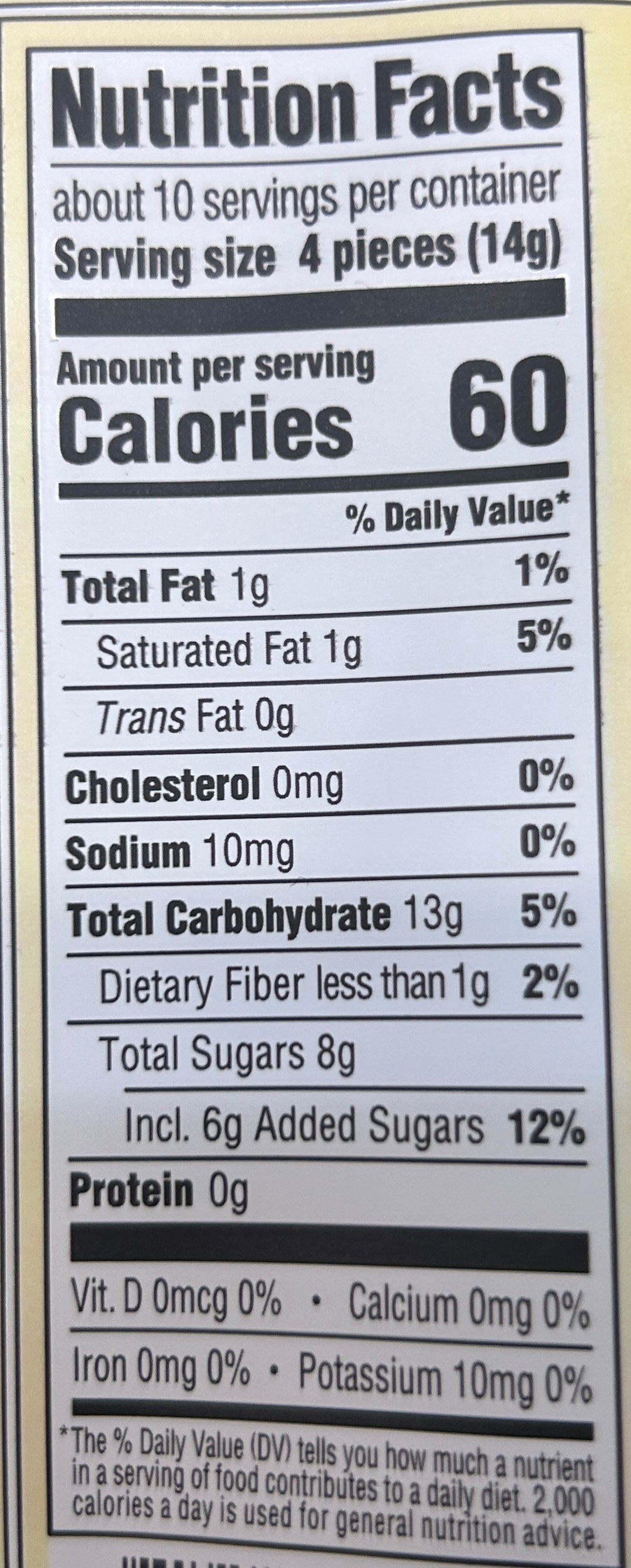 Cafe Latte Candy - 42 Pieces - 150 g.  - Bali's Best