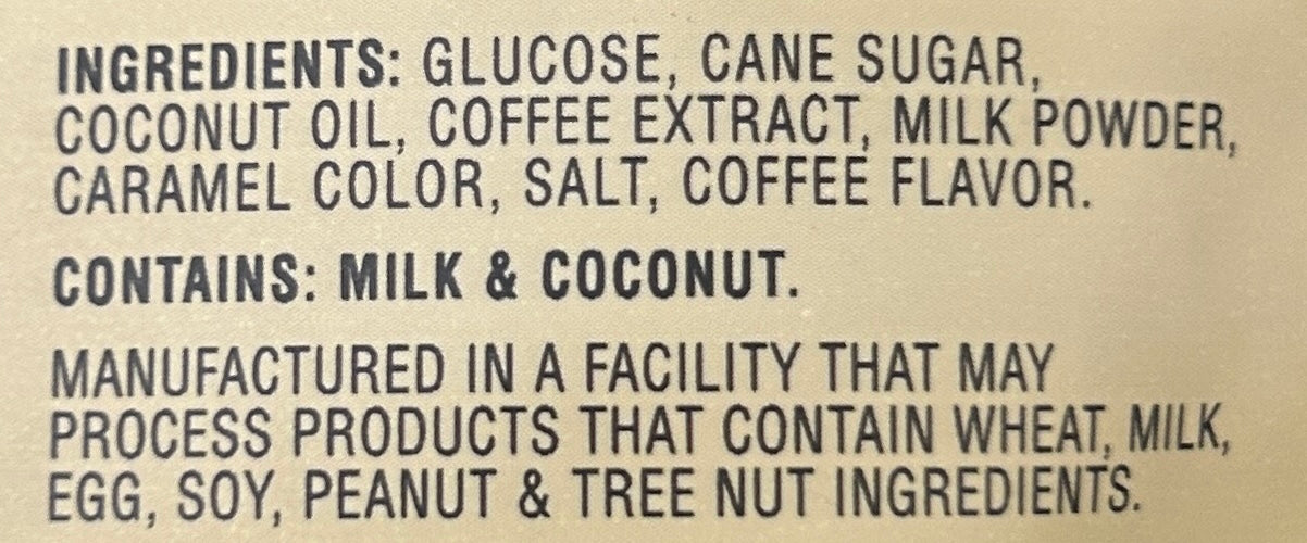 Espresso Candy - 42 Pieces - 150 g. - Bali's Best