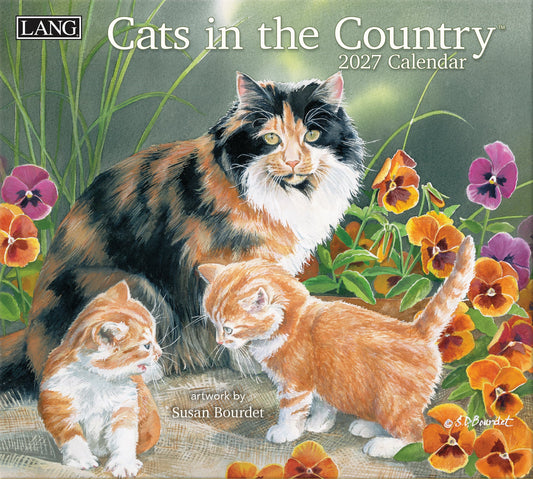 Lang Calendar - Cats in the Country - Susan Bourdet