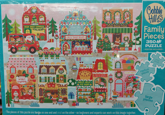 Tinsel Town - Family Pieces - 350 Piece Cobble Hill Puzzle