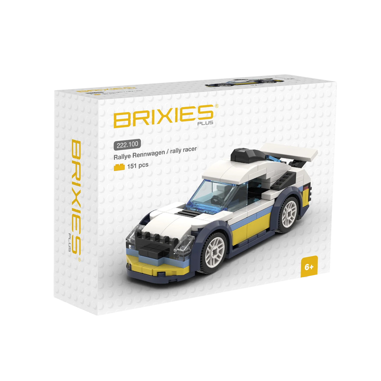 Brixies Plus - Rally Racer - LEGO Brand Compatable