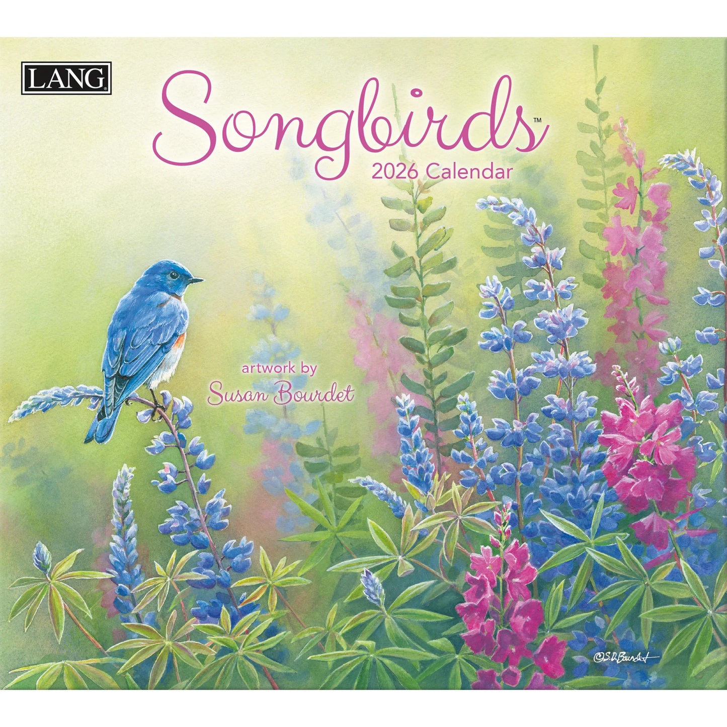 Lang Calendar - Songbirds - Susan Bourdet