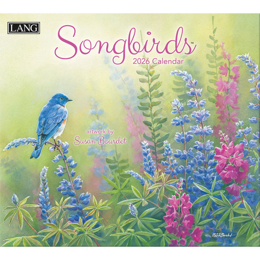 Lang Calendar - Songbirds - Susan Bourdet