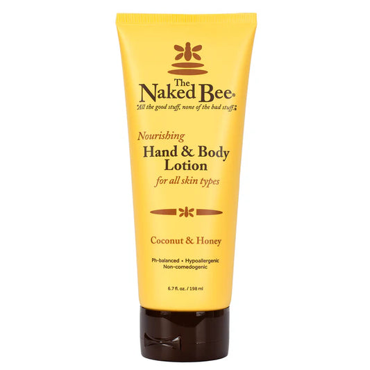 Hand & Body Lotion 6.7 oz - Coconut & Honey - The Naked Bee