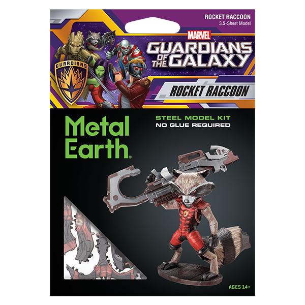 Metal Earth - Rocket Raccoon - Marvel Studios - Steel Model Kit