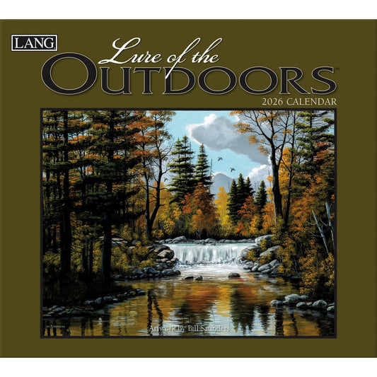 Lang Calendar - Lure of the Outdoors - Bill Saunders