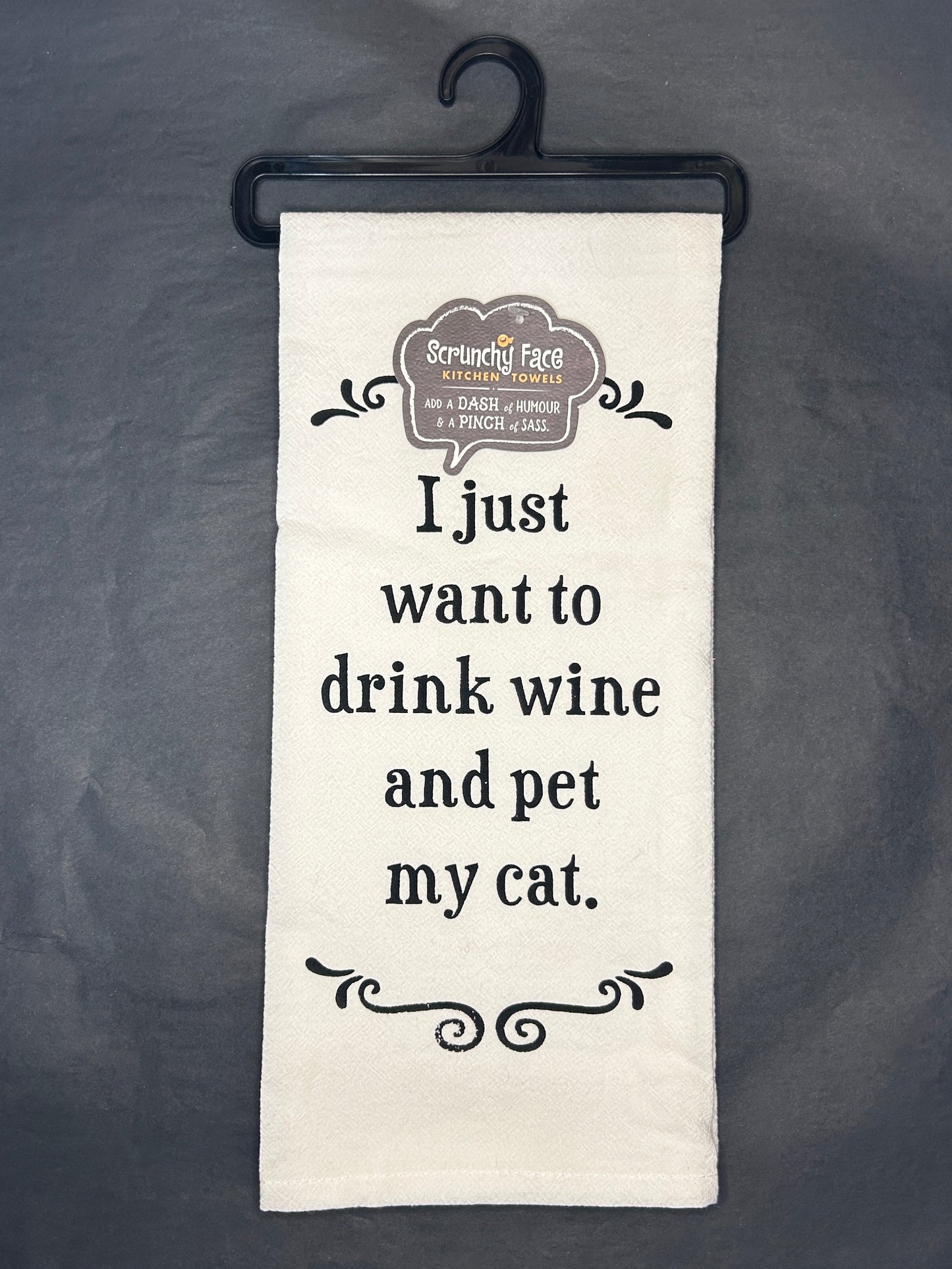 Kitchen Towel - Pet Cat - 100% Cotton