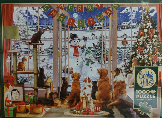 Christmas Visitors - 1000 Piece Cobble Hill Puzzle