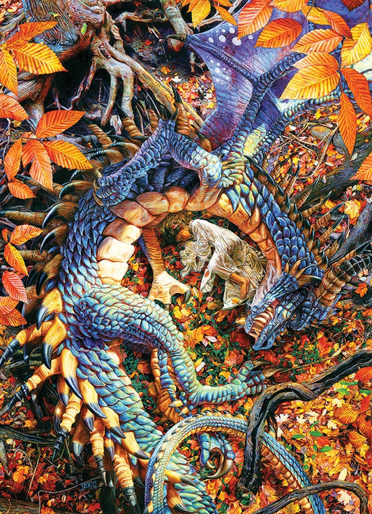 Abbys Dragon - 1000 Piece Cobble Hill Puzzle