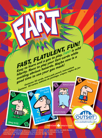Fart! The Explosive Card Game - Boxed Game