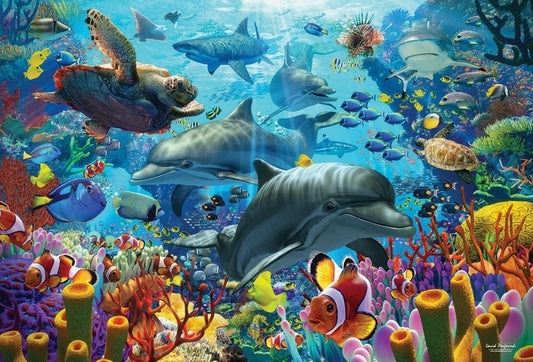 Coral Sea - 2000 Piece Cobble Hill Puzzle