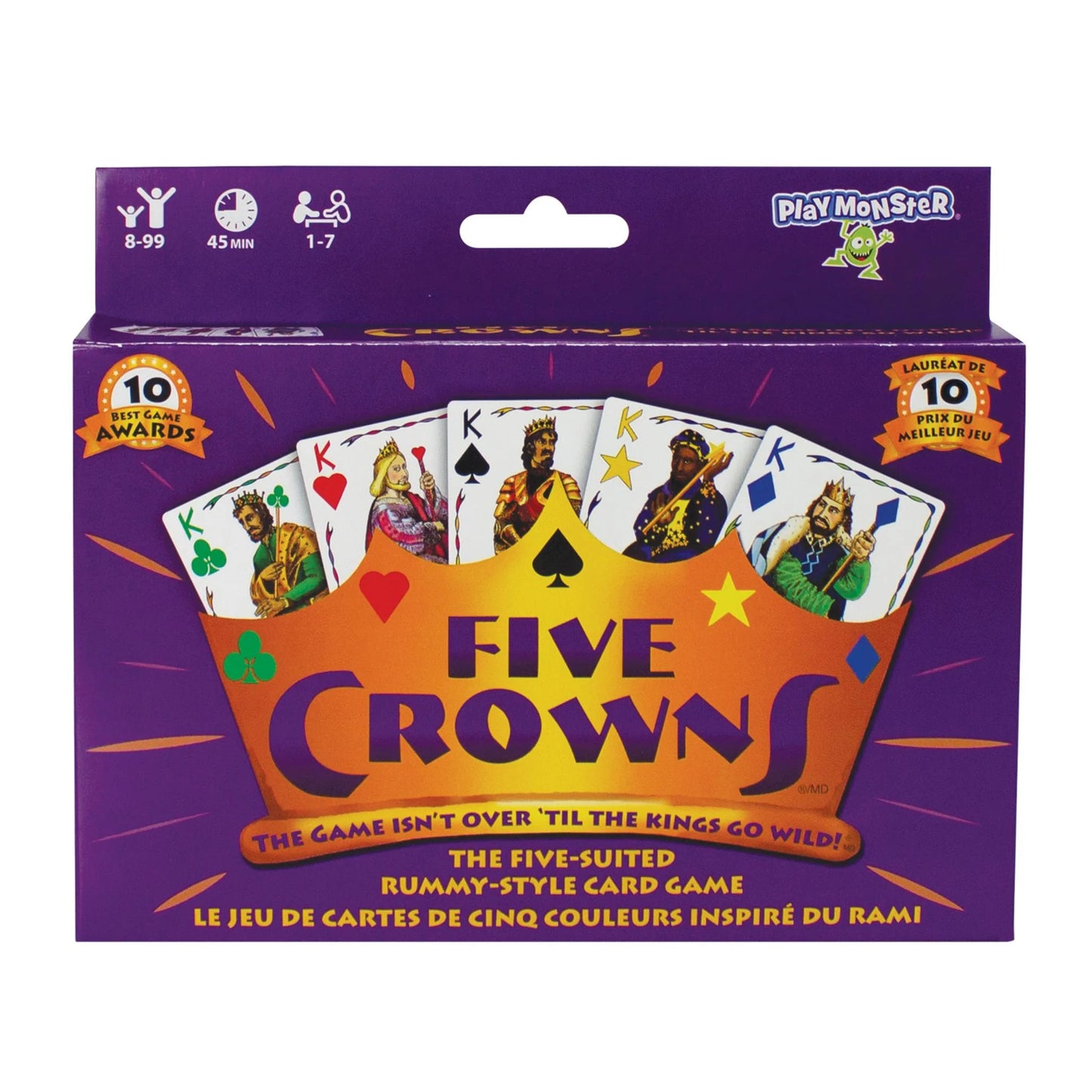 Five Crowns - 5 Suited Rummy Style Card Game