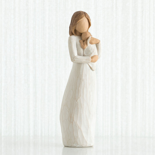 Willow Tree: Angel of Mine - Mother standing holding baby
