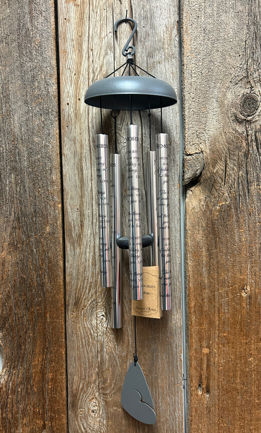 Chime - 30" - Memories - Black Wording