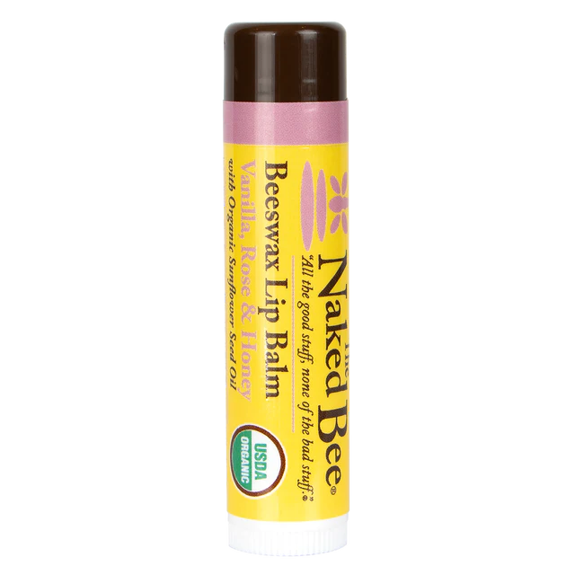 Lip Balm - Vanilla, Rose and Honey - The Naked Bee