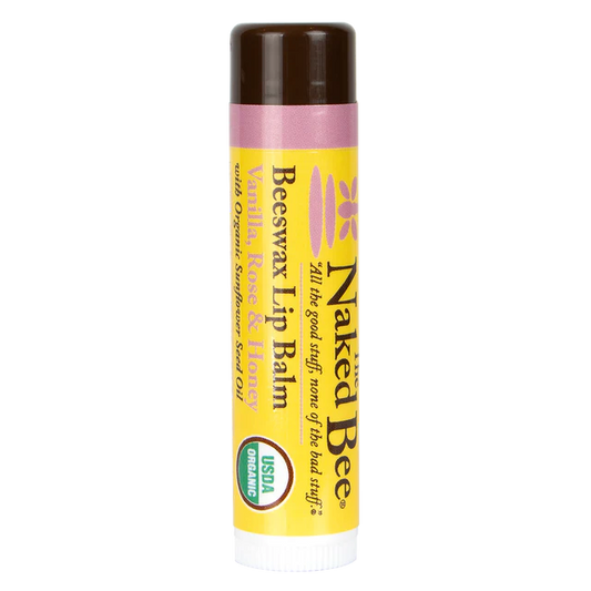 Lip Balm - Vanilla, Rose and Honey - The Naked Bee