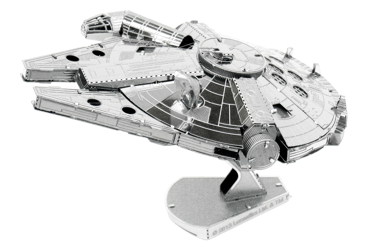 Metal Earth - Millennium Falcon - Stars Wars - Steel Model Kit - 2 Sheet Model