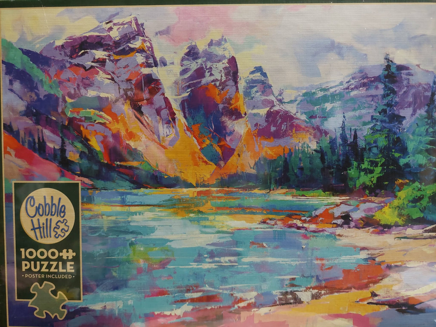 Mountain Lake  - 1000 Piece Cobble Hill Puzzle