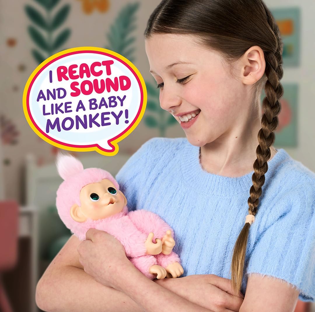 My Baby Monkey Mini - Luna Lemon - Little Live Pets