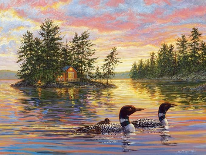 Tranquil Evening - Easy Handling - 275 piece Cobble Hill Puzzle