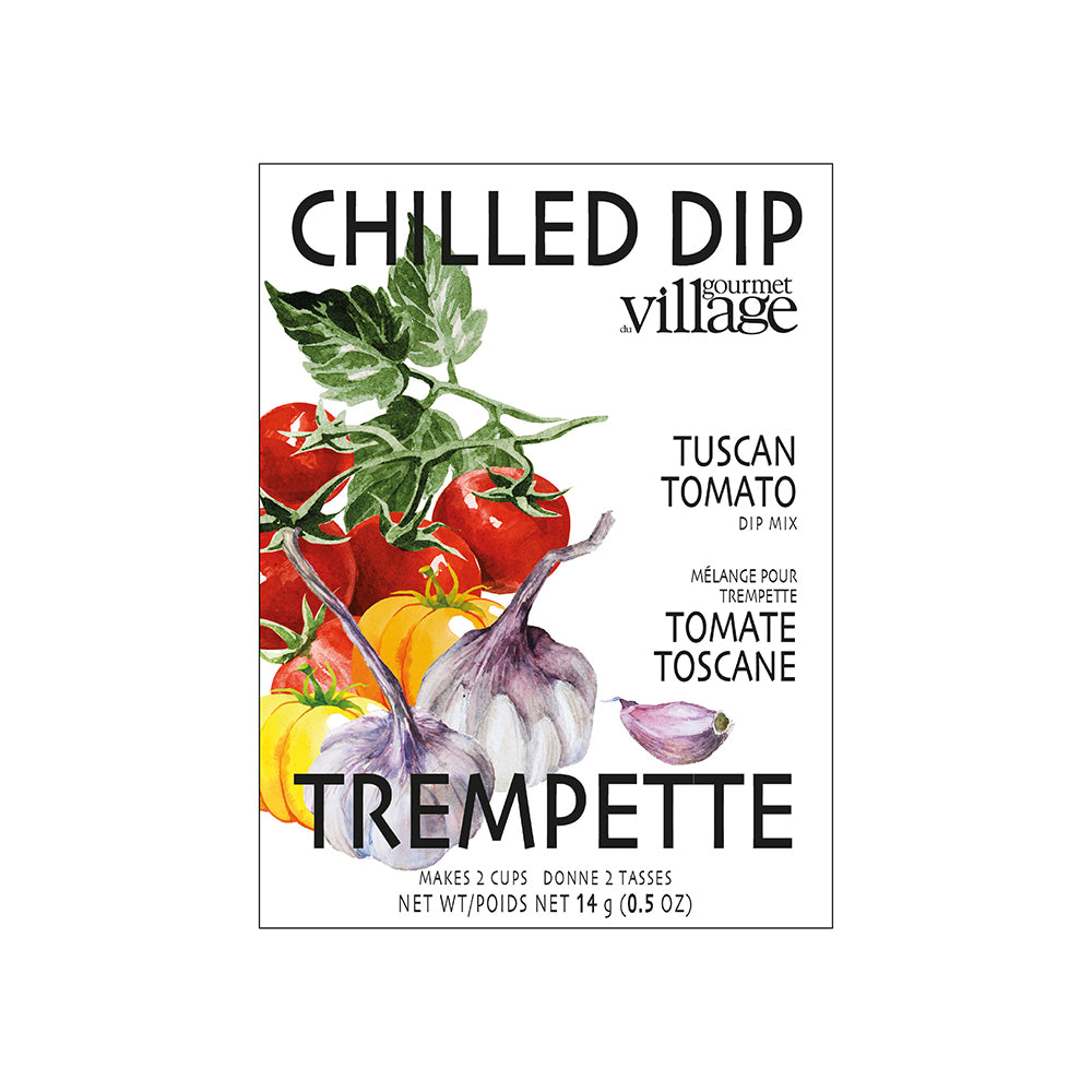 Chilled Dip Mix - Tuscan Tomato - Prepared in Canada