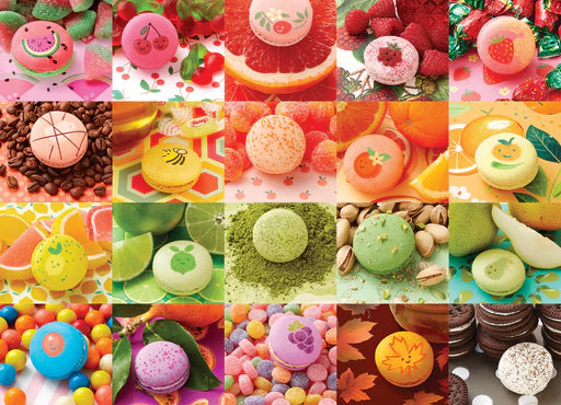 Nom Nom Macarons - 500 Piece - Cobble Hill Puzzle