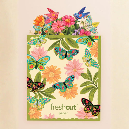 Mini Flower Bouquet Popup Card - Enchanted Garden - Fresh Cut