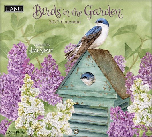 Lang Calendar - Birds in the Garden - Jane Shasky