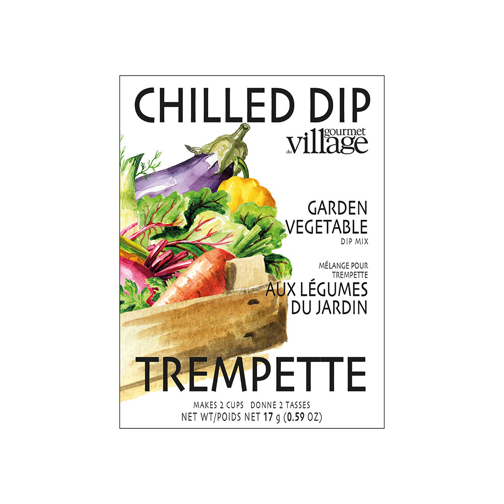 Chilled Dip Mix - Garden Vegetable - Prepared in Canada