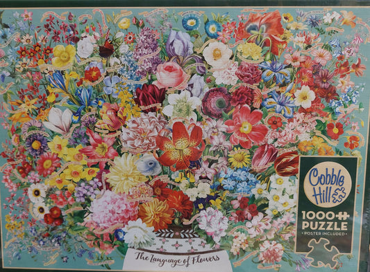 The Language of Flowers - 1000 Piece Cobble Hill Puzzle
