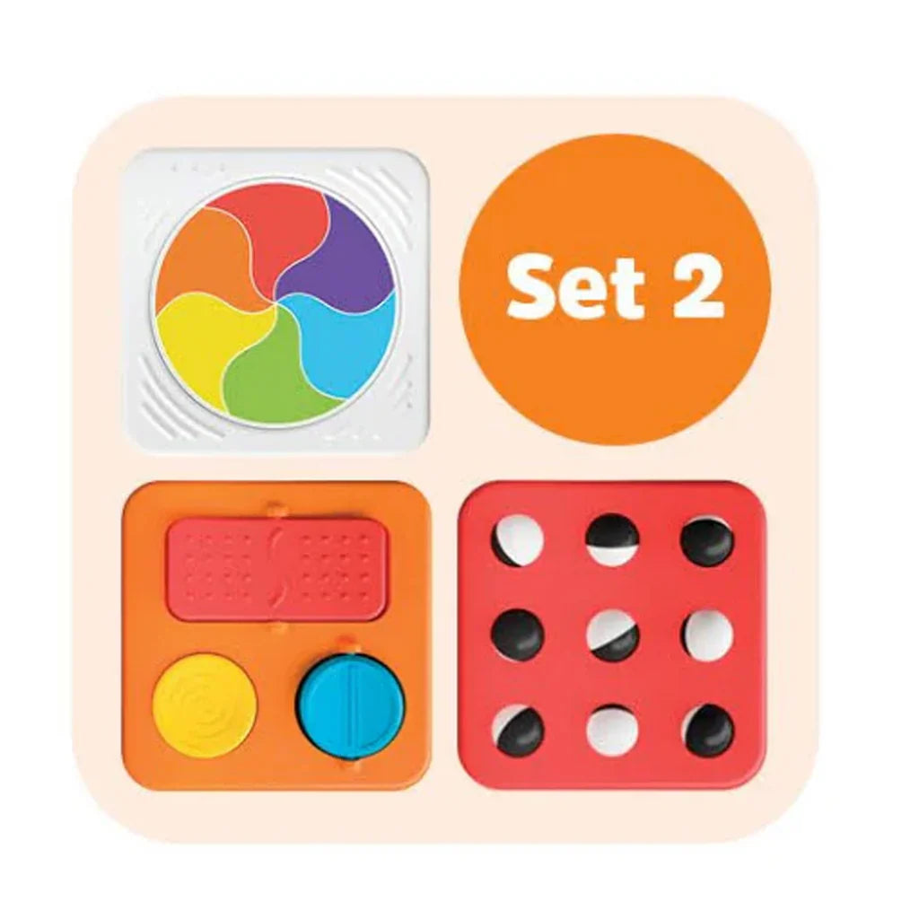 PlayTab - Set 2 Tiles - Magnetic - Fat Brain Toy Co. - 12 Months +