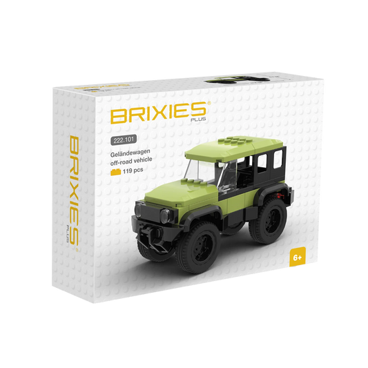 Brixies Plus - Off-Road Vehicle - LEGO Brand Compatable