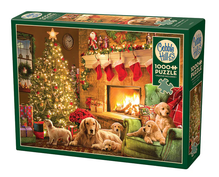 Cozy Fireplace - 1000 Piece Cobble Hill Puzzle