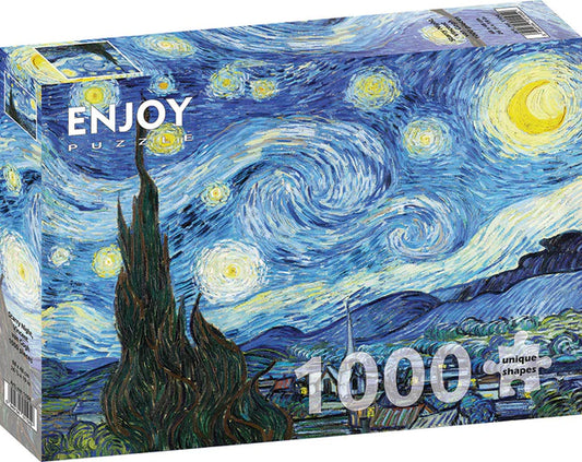 Van Gogh - Starry Night - 1000 Piece - Enjoy Puzzle
