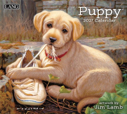 Lang Calendar - Puppy - Jim Lamb
