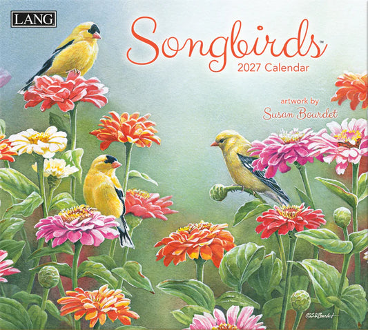 Lang Calendar - Songbirds - Susan Bourdet